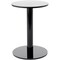 Plymor Black Acrylic Round Barbell Pedestal Display Riser 6.375 inches (Height) x 4.5 inches (Depth) (3/16 inches thick)